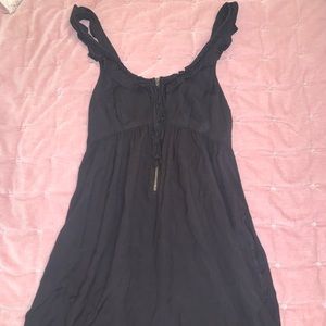 Black Dress with Zipper